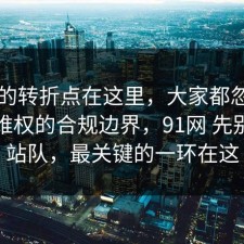 事情的转折点在这里，大家都忽略了消费维权的合规边界，91网 先别急着站队，最关键的一环在这