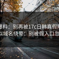 用户爆料：别再被17c日韩真假辨别的相似域名绕晕：别被假入口忽悠。